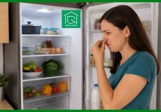 رفع بوی بد یخچال کمتر از 10 دقیقه