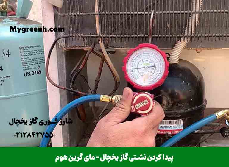 پیدا کردن نشتی گاز یخچال - مای گرین هوم